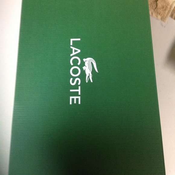 Lacoste Men's Active Black & Gray Textile Sneakers - 11.5 - New in Box - Picture 10 of 10
